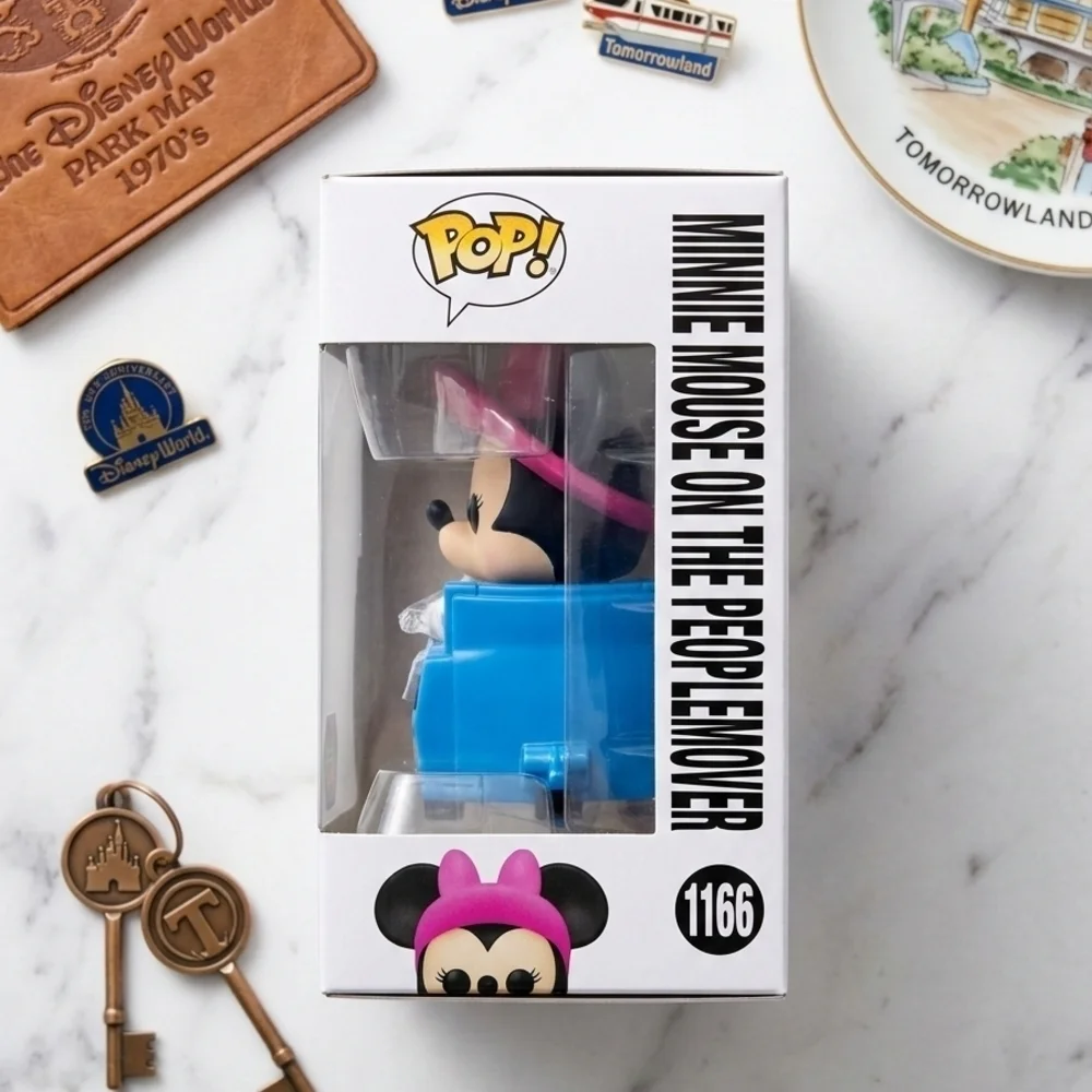 Disney World 50th Funko Pop! Minnie Mouse on the PeopleMover #1166 (NIB)